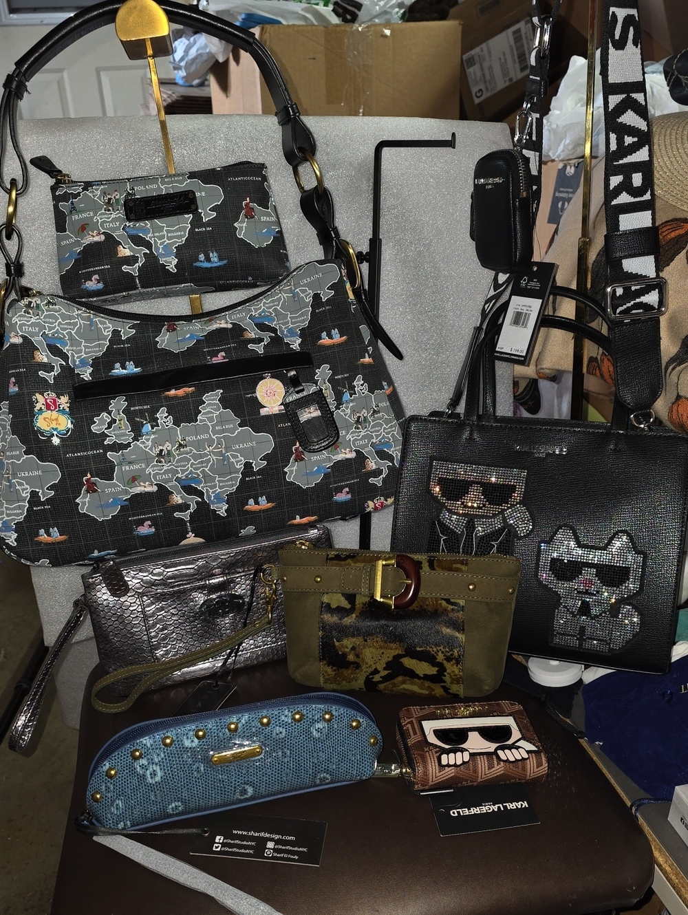 Sellers Bundle Of 7 Two Karl Lagerfeld & 5 Sharif All New No Call Outs